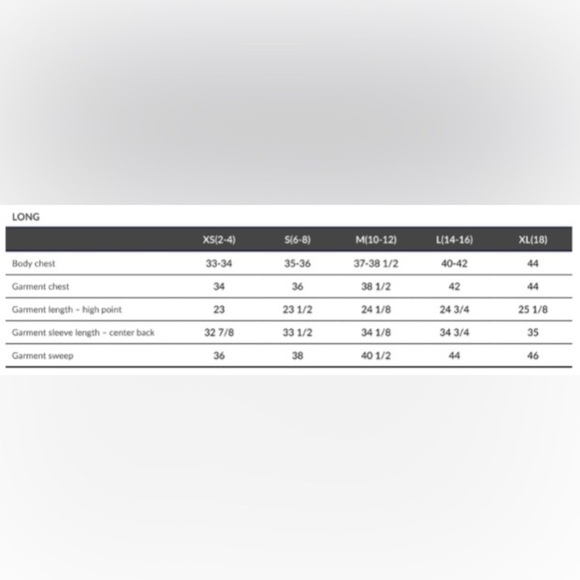 LANDSEND Wms Long Torso UPF 50 Long Raglan Sleeve Quarter Zip Rash Guard Tee - Picture 2 of 2